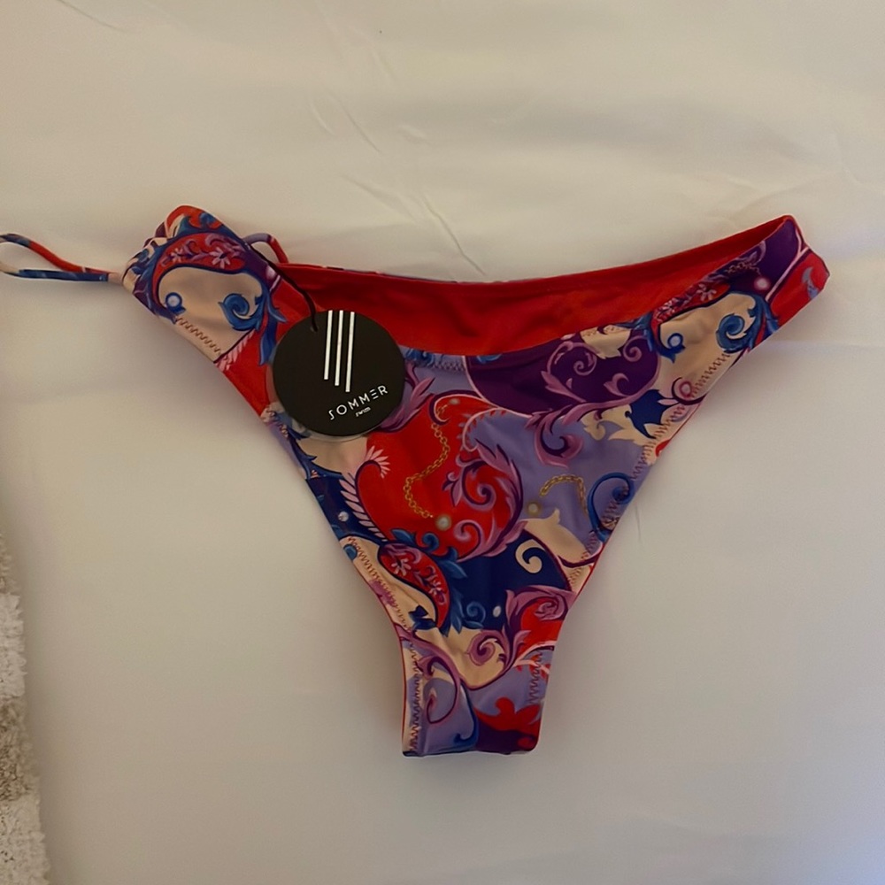 Adriana rococo - high waisted bikini bottoms NEW with tag